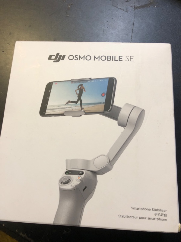 Photo 2 of DJI Osmo Mobile SE, 3-Axis Phone Gimbal, Portable and Foldable, Gimbal Stabilizer for iphone, Andriod, ShotGuides, ActiveTrack 6.0, Vlogging Stabilizer for Youtube, TikTok, Travel