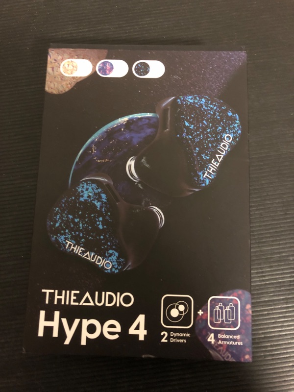 Photo 2 of Linsoul THIEAUDIO Hype 4 2DD+4BA in Ear Monitor, HiFi IEM Earphones with Tonal Balance, Latest Sonion Driver, Detachable Silver-Plated OCC Cable for Audiophile Musician Professionals (White)