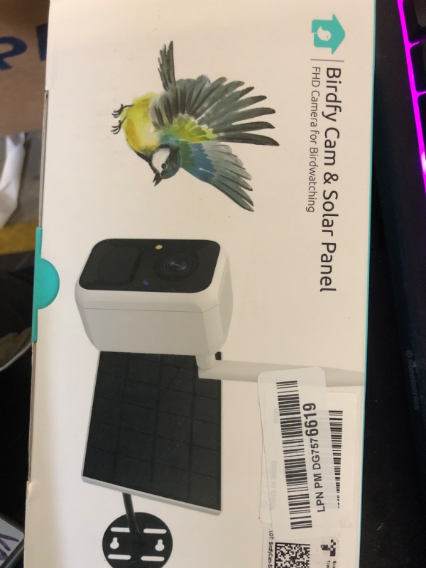 Photo 1 of NETVUE by Birdfy Upgraded Smart Bird Feeder Camera, Solar Powered, Auto Bird Video Capture, Instant Notifications, AI Identify 6000+ Species