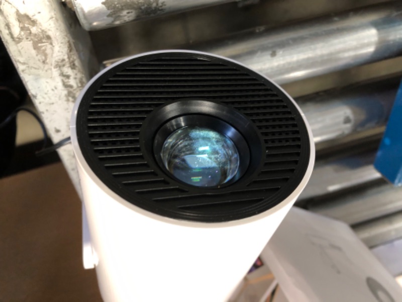 Photo 1 of ?Electric Focus?Magcubic Mini Projector 4K Support, Portable Projector with WiFi 6 and Bluetooth 5.4, Smart Proyector, 5W Soundbase Speaker, 180° Rotation for Home Theater HY300 Ultra