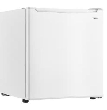 Photo 1 of 1.7 cu. ft. Mini Refrigerator in White, ENERGY STAR