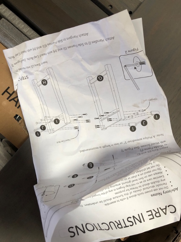 Photo 1 of Homestyles Maho Gray Teak Potting Bench