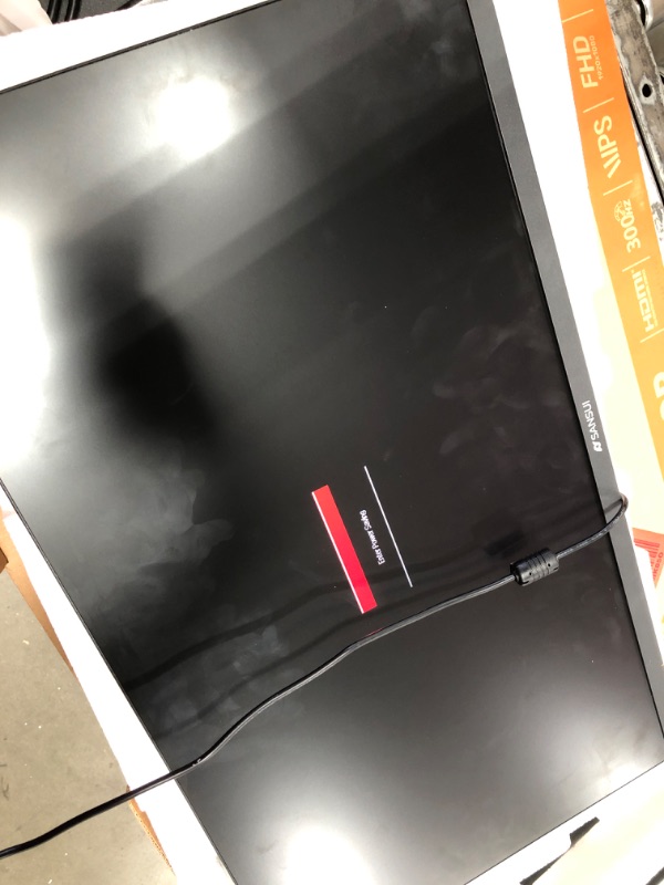 Photo 1 of *POWERS ON**SANSUI 24.5 Inch 300hz 240hz Gaming Monitor, 1080P 1ms FPS PC Monitor Gaming, HDR, FreeSync, DisplayPort x2 HDMI x2, Fast IPS, 120% sRGB, Audio Jack, VESA Support, Desktop Compatible(ES-G25X1 PRO)