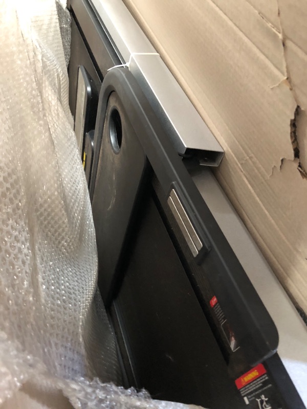 Photo 1 of *UNABLE TOTEST//MISSING CABLE **WELLFIT Incline Treadmill for Home, Heavy Duty Treadmills with 3.5HP 8.6MPH 375 lb Capacity, 18 inch Wide Running Area Commercial Treadmill with LED Screen and Bluetooth Player