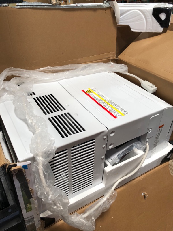 Photo 1 of *TESTED NO POWER ON**Profile PHNT12CC Clearview Air Conditioner 12,000, Inverter Technology, Ultra Quiet, Medium Rooms up to 550 Sq. FT, Full Window View with Easy Installation, Energy-Efficient Cooling, 12200 BTU, White