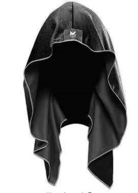 Photo 1 of 1-Size Fits Most Cooling Hoodie-Black


