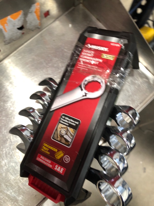Photo 1 of *MISSING PARTS**Husky Stubby SAE Combination Wrench Set (7-Piece)
