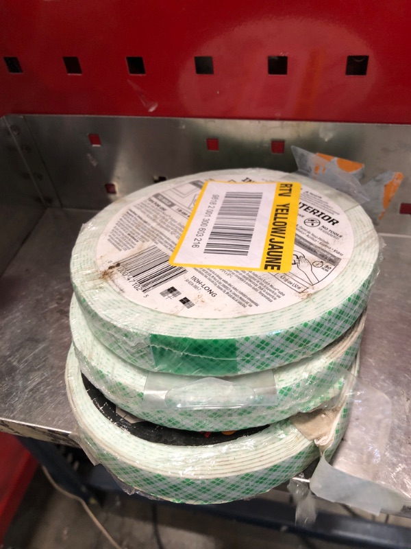 Photo 1 of 3PK--Scotch-Mount Indoor Double-Sided Mounting White Tape Mega Roll, 3/4 in x 350 in (29.1 ft), Features 3M Industrial Strength Adhesive, No Mess or Tools (110H-Long-DC)