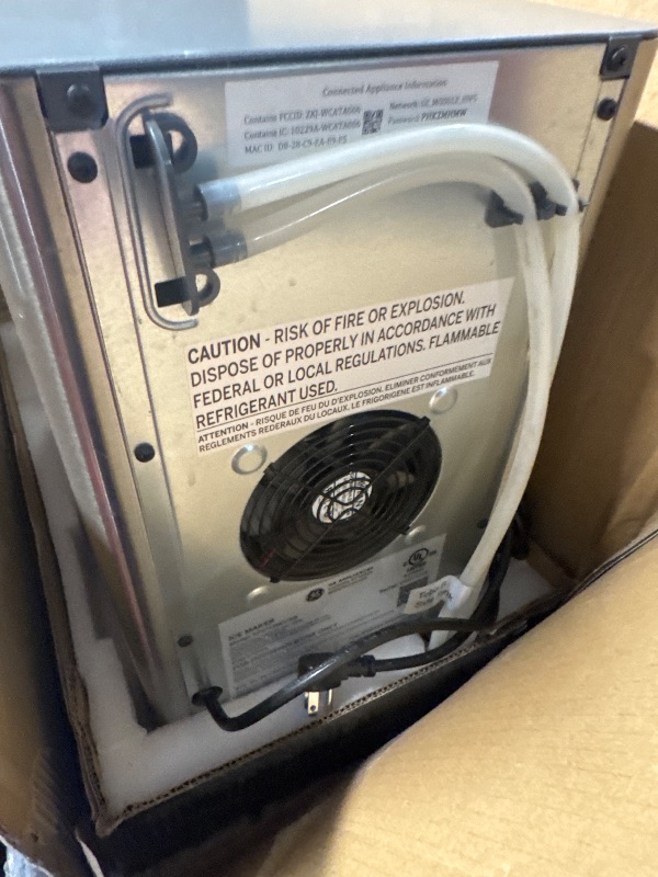 Photo 1 of (PARTS) (NOT A FUNCTIONAL UNIT) GE Profile Opal 2.0 XL with 1 Gallon Tank, Chewable Crunchable Countertop Nugget Ice Maker, Scoop included, 38 lbs in 24 hours, Pellet Ice Machine with WiFi & Smart Connected, Stainless Steel