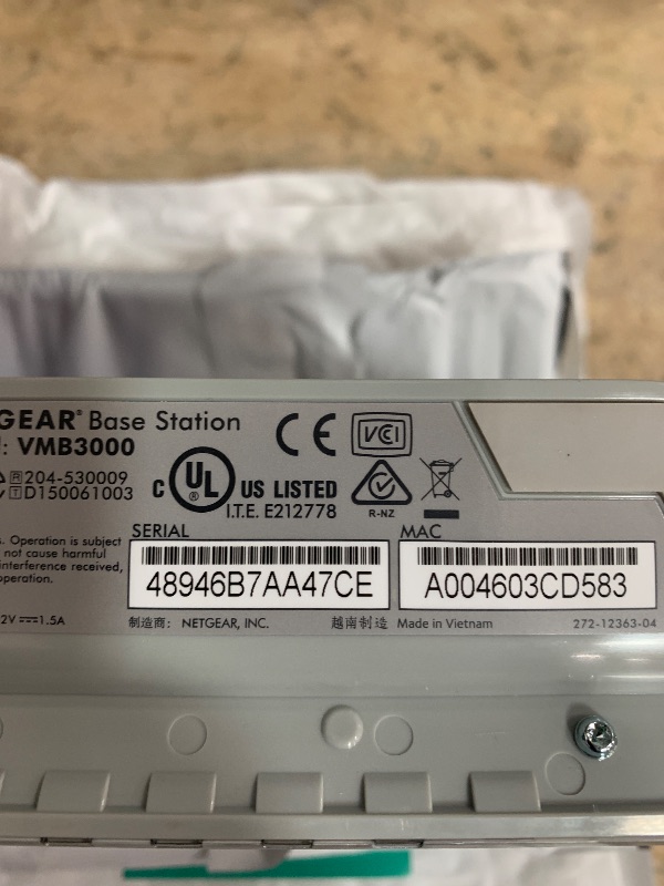 Photo 1 of (USED/FAIR) (PARTS) Arlo VMB3-211PAS Base Station