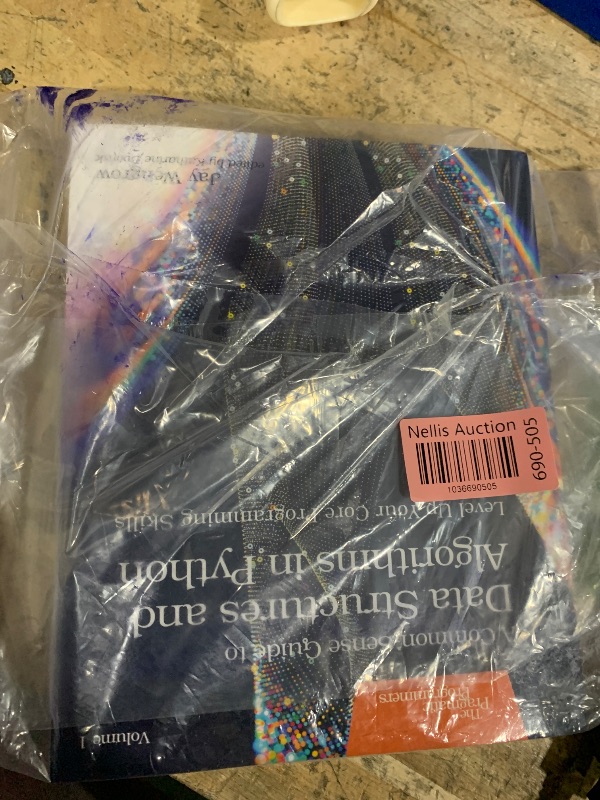 Photo 1 of A Common-Sense Guide to Data Structures and Algorithms in Python, Volume 1: Level Up Your Core Programming Skills