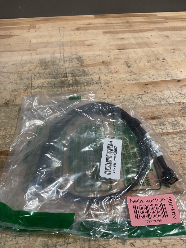 Photo 1 of 10Gtek SFF-8643 to SFF-8643 12G Internal Mini SAS HD Cable, with Sideband, for NVMe Backplane/RAID Card, Hot-Swap & SATA Compatibility, 100-Ohm, 0.75~0.8m(2.46~2.62ft), 2 Pack