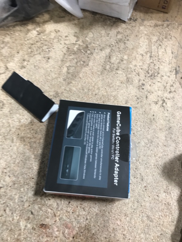Photo 1 of CLOUDREAM Gamecube Controller Adapter for Switch Gamecube Adapter Wii U and PC, Super Smash Bros Choice Support Four Gamecube Controller and 70IN Long Cable