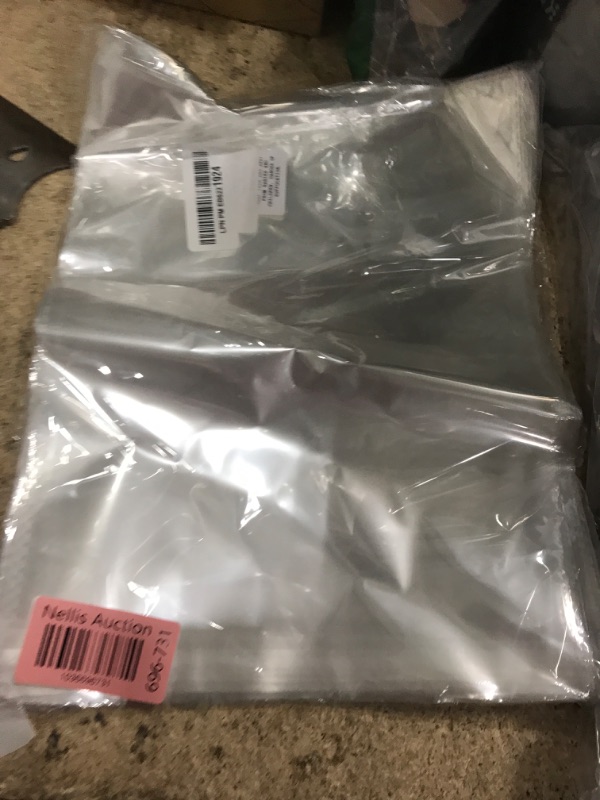 Photo 1 of 100 Pieces (9x12 Inch) Clear Plastic Bags for Packaging, Clothing & T-Shirts Strong Packing Self Adhesive Cellophane Bag