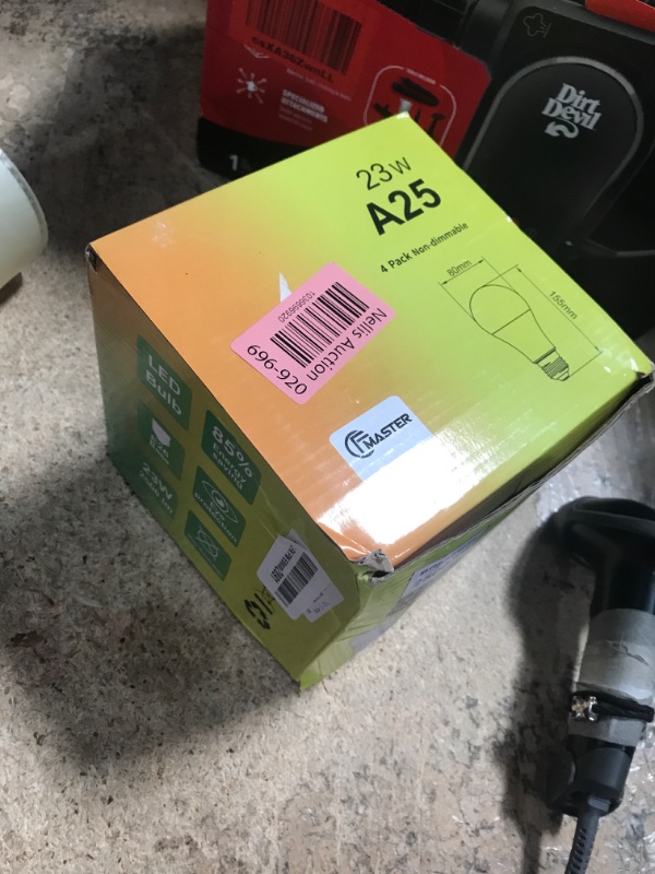 Photo 1 of JIANGSILING A25 LED Light Bulb, 150W-200W Equivalent Light Bulbs, 23W 4000K Neutral White, 2500 Lumens, Non-Dimmable LED Bulb, E26 Standard Base for Indoor and Outdoor, ETL Listed, 4-Pack