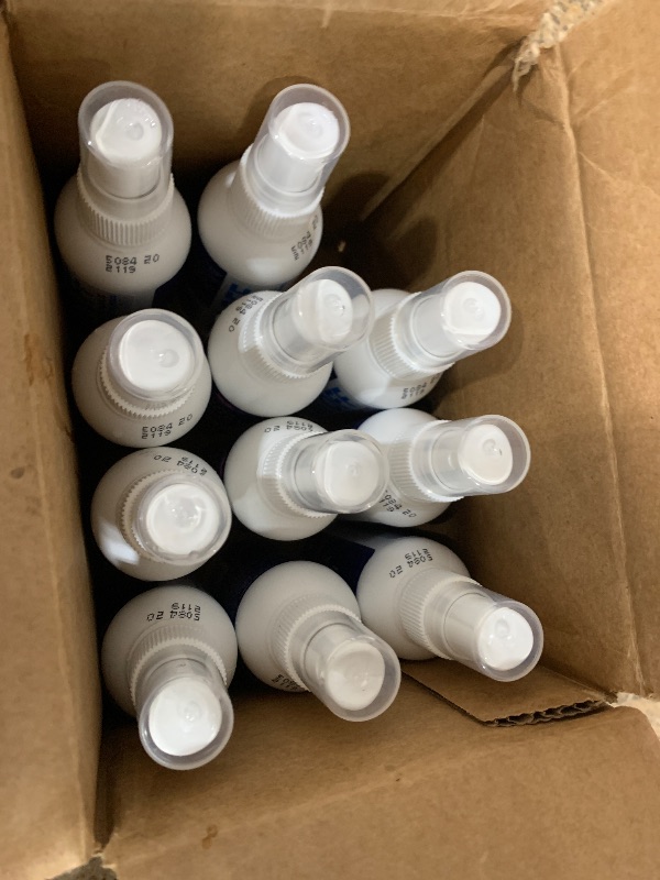 Photo 1 of Downy Wrinkle Release Spray Travel Size, All In One Formula, Removes Wrinkles, Static and Odor Eliminator, Light Fresh Scent, 3 Fl Oz, Pack of 12