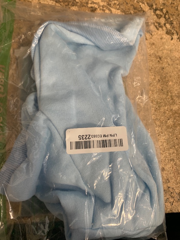 Photo 1 of (used) QWINEE Basic Dog Hoodie, Dog Warm Jacket, Cat Apparel, Dog Shirt, Dog Clothes for Puppy Kitten Small Medium Dogs Cats Light Blue L