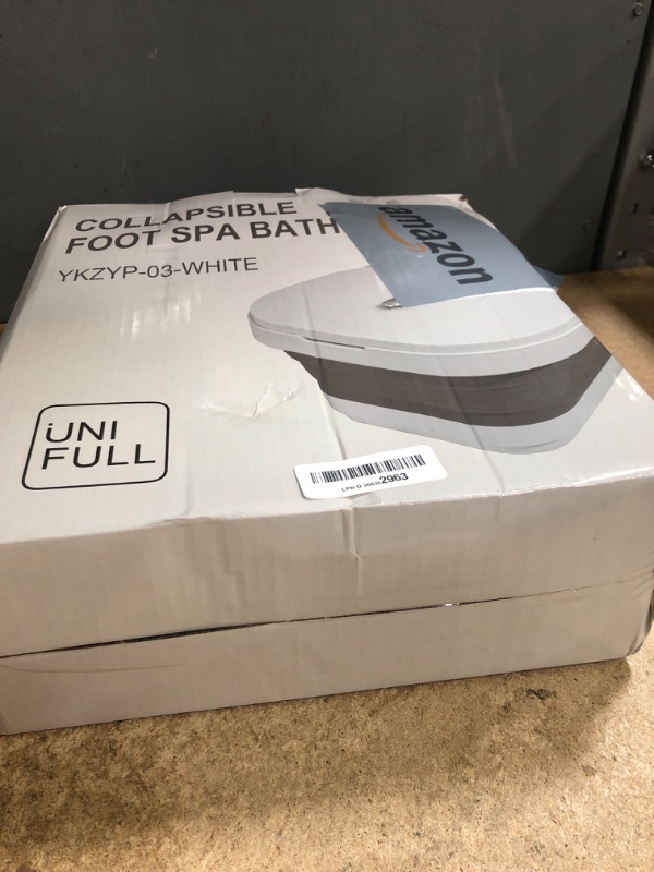 Photo 1 of ***PARTS ONLY****UNIFULL Collapsible Foot Spa Bath with Heat and Massage Rollers, Bubble, Foot Pedicure Kit, Temperature Control, Red Light, Pedicure Foot Spa, Foot Bath