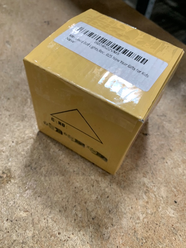 Photo 1 of Mini Disco Ball Light,Rechargeable Party Lights,Sound Activated Strobe DJ Light,Portable Battery Operated,Night Lights Projector for Kids,Disco Atmosphere Decoration for Car/Golf Cart/Dance Parties