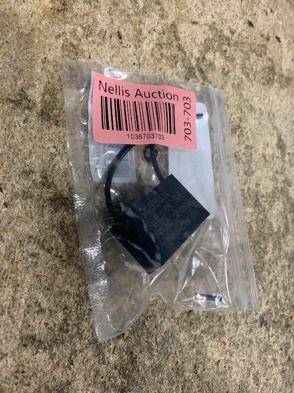 Photo 1 of [Updated] CBB61 5uf 2-Wire 250V AC Ceiling Fan Capacitor by BlueStars - Pack of 1 - Electric Fan Pump Motor Generator - 50/60 Hz - Electrical Power Relay Connecting Capacitor
