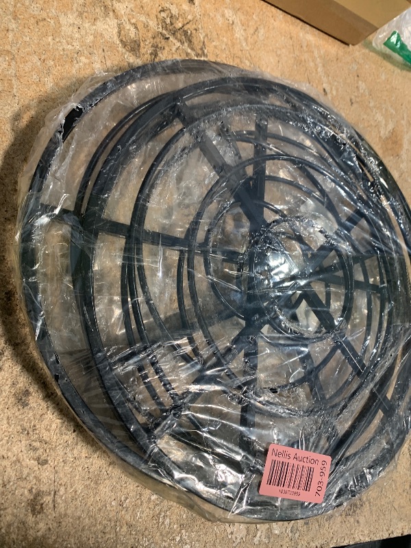 Photo 1 of ***MISSING WHEELS***

KvyusFlourish 3 Packs Large Metal Plant Caddy with Wheels 13.6" Rolling Plant Stands Heavy-Duty Wrought Iron Plant Dolly Plant Rollers Planter Mover 