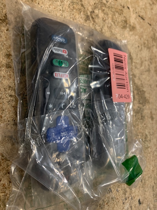 Photo 1 of (Pack of 2) Replacement-Remote-Control for Roku-TV,Compatible for TCL Roku/Hisense Roku/Onn Roku/Philips Roku Smart TVs(Not for Roku Stick and Box)