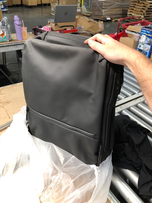 Photo 1 of (USED/FAIR) (MISSING THE KEY) (COMBO: 000) GLOAMFIORD 70L Vacuum Backpack Travel with Pump, Charging Port, Inflatable Pillow, Sleep Mask&Earplugs, Vacuum Seal Compression Backpack for 19" Laptop, Carrry on Luggage, Airline-Approved