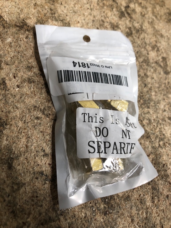 Photo 1 of 6015 R134A Brass Refrigerant Tank Adapter to R12 Fitting Adapter 1/2 Female to 1/4 Male Flare Adaptor Valve Core and 6014 Vacuum Pump 1/4 Inch Flare Female 1/2 Inch Male