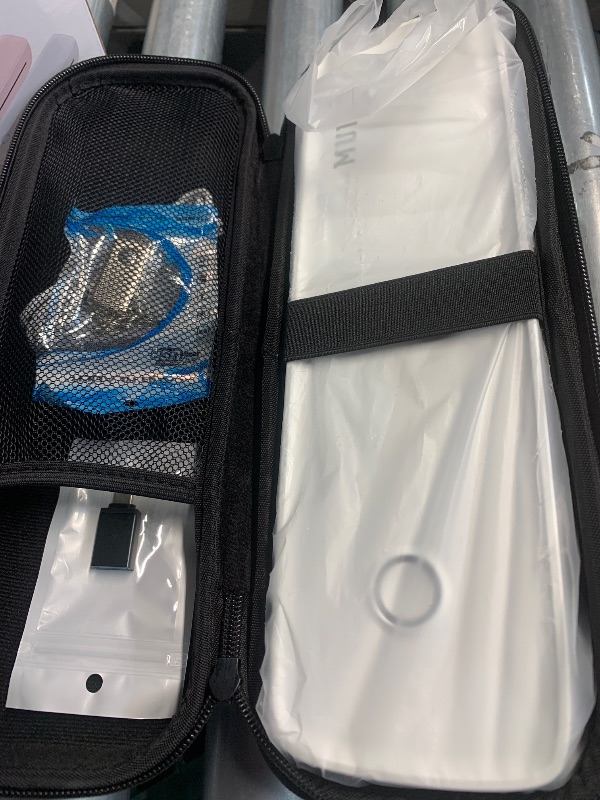 Photo 1 of (used)(see images) MUNBYN Portable Printers Wireless for Travel ITP04 with Carry Case, Portable Printer Bluetooth, Support 8.5 x 11 & A4 Thermal Paper