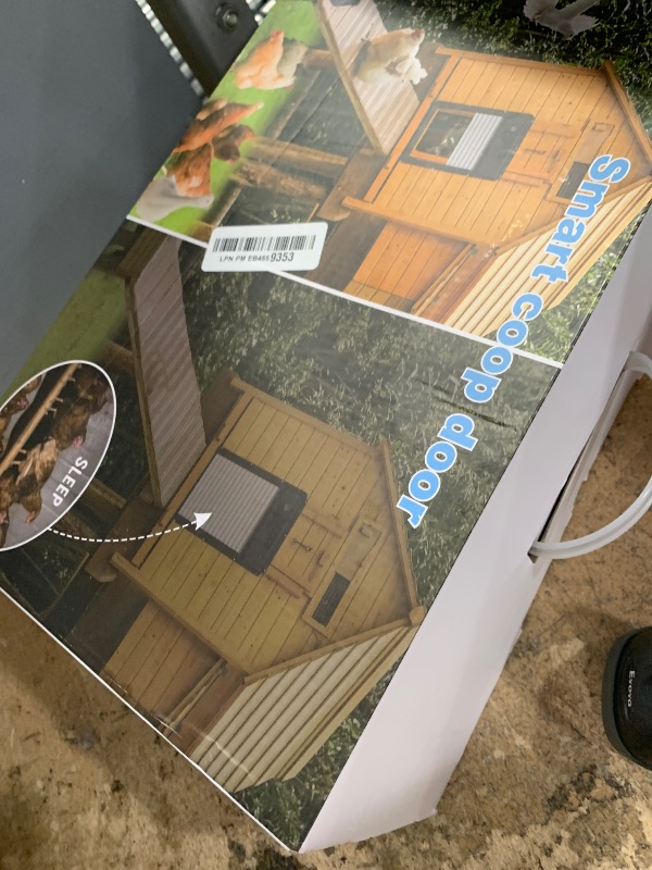 Photo 1 of ???????? Automatic Chicken Coop Door with HD1080P Camera,Solar Powered Chicken Door with 5000mA Battery Storage,Remote Control, APP Control, Timer,Chicken Coop Camera with Night Vision