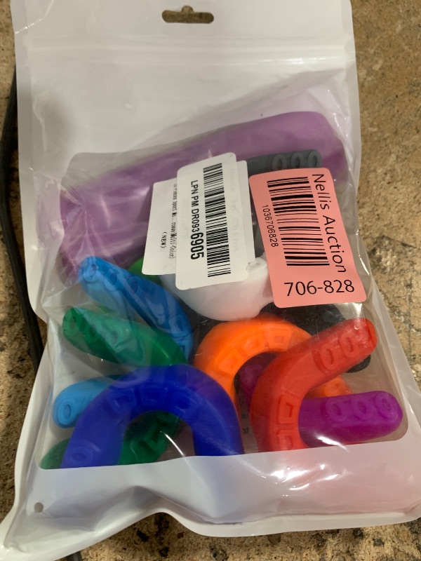 Photo 1 of 10 Pieces Sport Mouth Guards,Mouth Protection Athletic Mouth Guard for Kids,Soft Youth Mouthguard,BPA Free,No Boiling Required Mouth Guard Sports for Boxing Football Basketball Lacrosse(Multi-Color)