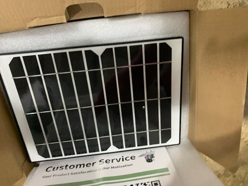 Photo 1 of Solar Security Cameras Wireless Outdoor,Remote 2K WiFi 360° View Wireless Solar Powered Cameras for Home, PIR Motion Sensor Floodlight with Siren Color Night Vision