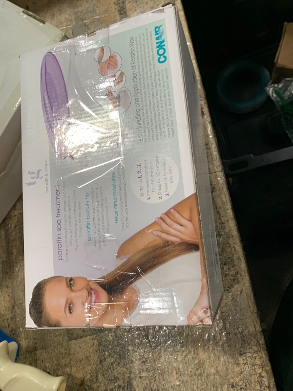 Photo 1 of *WAX NOT INCLUDED* True Glow by Conair Paraffin Bath for Hands and Feet - Purple