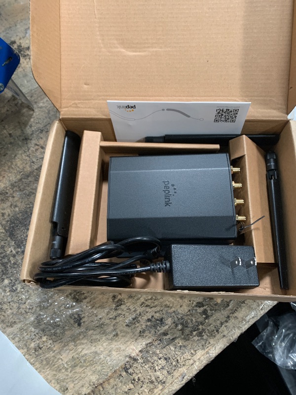 Photo 1 of Peplink Cellular Router MAX BR1 Mini - 5G Router 5G/LTE Cellular Modem 3 Ethernet LAN Connections (no WiFi/GPS) Redundant SIM Slots, Built-in eSIM Upgradeable to Dual WAN VPN Capable