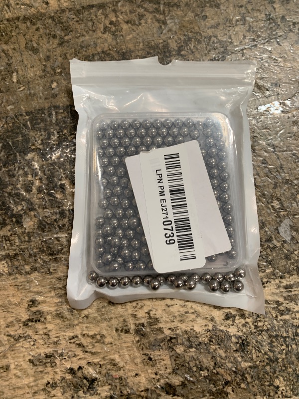 Photo 1 of (200 Pieces) Breezliy- 6mm (0.236") Precision Steel Bearing Balls G25 304 Stainless Steel Ball
