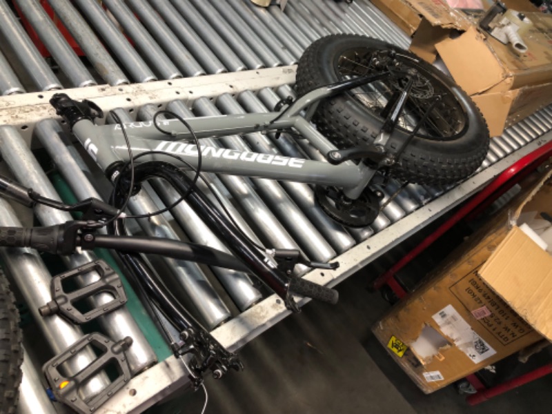 Photo 1 of ***PARTS ONLY***Windone E2 Electric Bike for Adults, Full Suspension, 48V13Ah Removable Battery, Up to 28MPH & 46.6 Miles (PAS), 750W Ebike with All-Terrain 4.0" Fat Tires, Cruise Control, UL Certified, Moped E-Bike