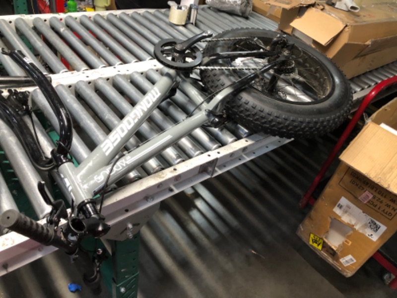 Photo 1 of ***PARTS ONLY***Windone E2 Electric Bike for Adults, Full Suspension, 48V13Ah Removable Battery, Up to 28MPH & 46.6 Miles (PAS), 750W Ebike with All-Terrain 4.0" Fat Tires, Cruise Control, UL Certified, Moped E-Bike