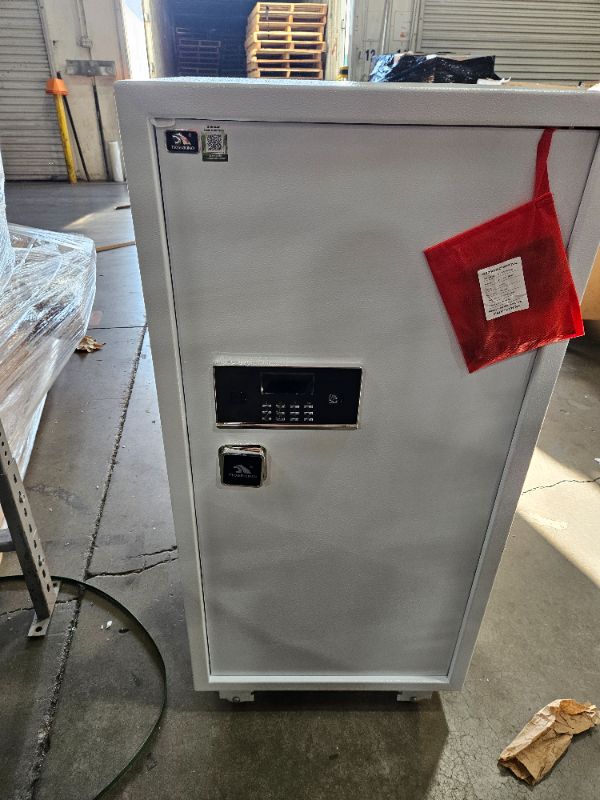 Photo 1 of ?US STOCK?TIGERKING 11.5 Cubic Feet Extra Large Heavy Duty Safe Box, Home Safe with Double Safety Key Lock and Separate Lock Box, Digital safe with 3 Removable Shelf for Home Hotel Office,180lbs