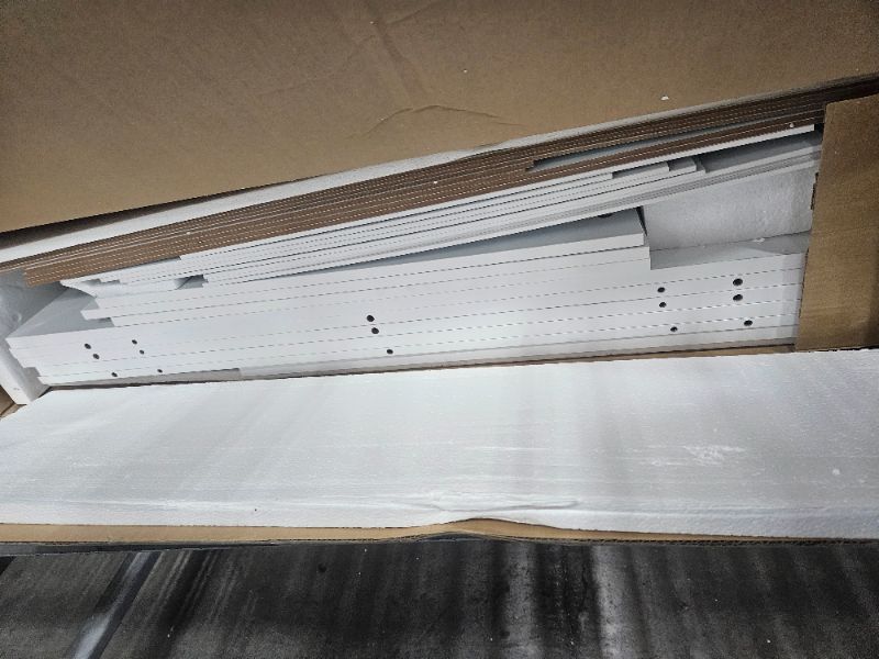 Photo 1 of VASAGLE Shoe Storage Cabinet, 10 Tier Shoe Rack Organizer, Holds Up to 30 Pairs of Shoes, for Entryway Bedroom, 12.6 x 24.8 x 73.6 Inches, White ULBS273T14