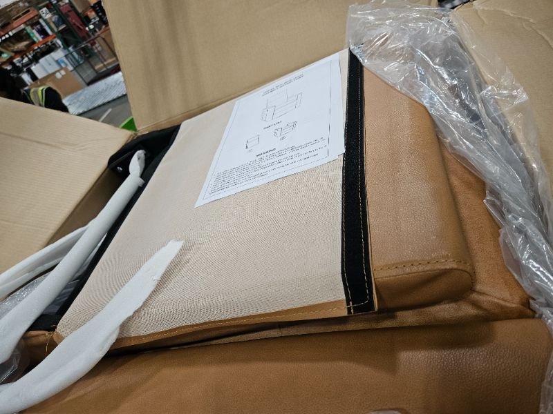 Photo 1 of Sweetcrispy Recliner Chair, 360 Swivel Rocker Chair for Adults, Glider Rocker Recliners, Nursery Chairs for Living Room, High Back, Upholstered Deep Seat,Brown