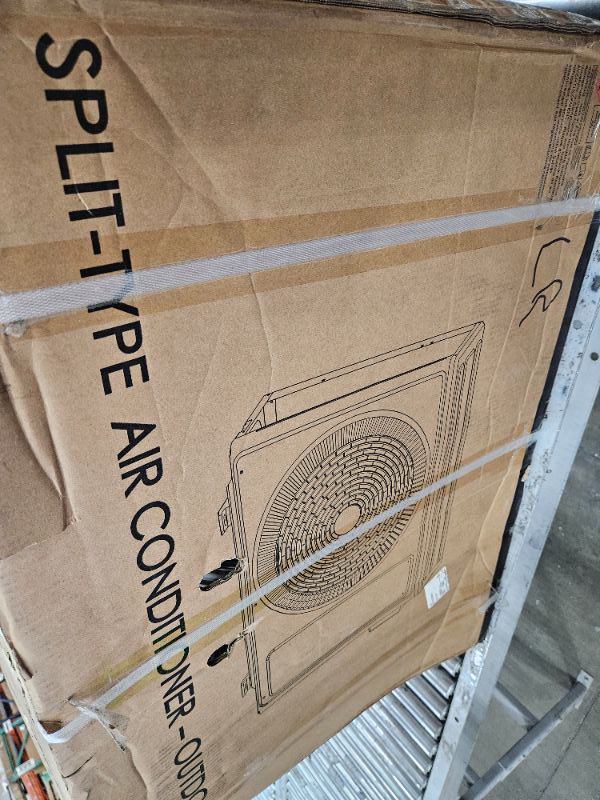 Photo 1 of Uthfy 18000 Btu Mini Split Air Conditioner Heat Pump, 115V AC Heating System, Pre-Charged Ductless Inverter System with Remote, 19 SEER2, 1.5 Ton, Cool Up to 1250 Sq. Ft, Installation Kit Included ** OUTDOOR UNIT ONLY ** 