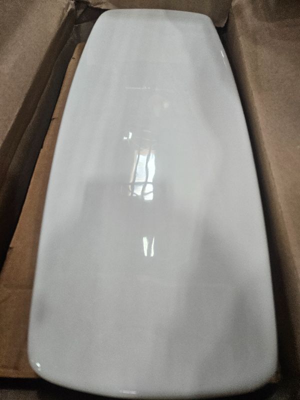 Photo 1 of (Used) TOTO Drake Transitional 1.28 GPF Toilet Tank with WASHLET+ Auto Flush Compatibility, Cotton White - ST786EA#01