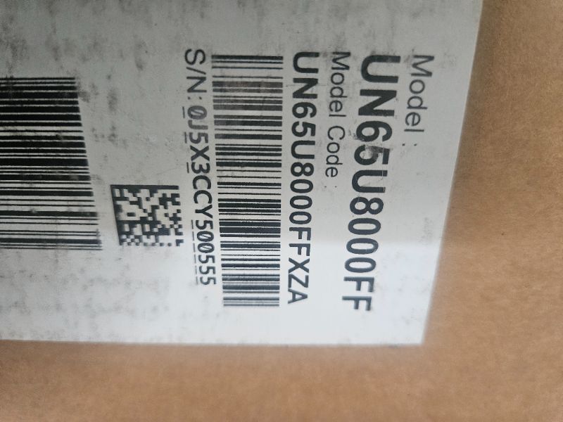 Photo 1 of ** BROKEN SCREEN, FINAL SALE **  Samsung 65-Inch Class Crystal UHD U8000F 4K Smart TV (2025 Model) Endless Free Content, Crystal Processor 4K, MetalStream Design, Knox Security, Alexa Built-in