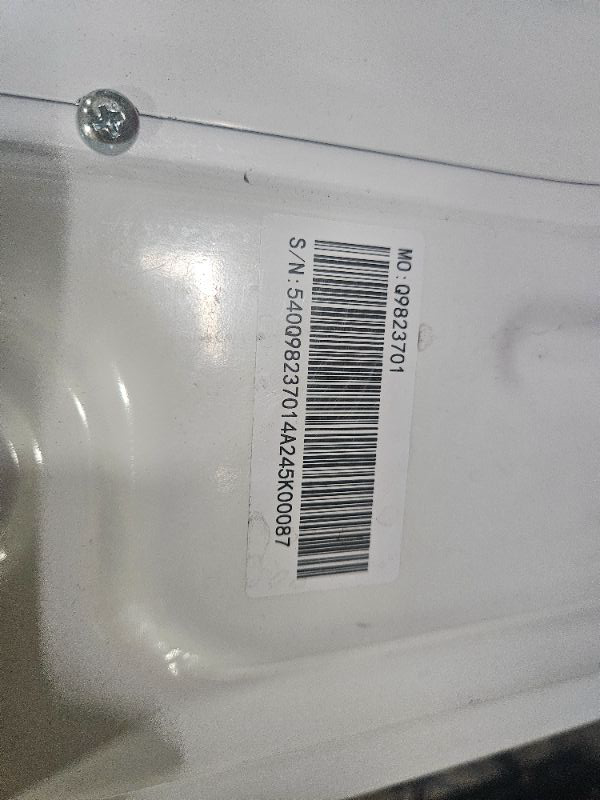 Photo 1 of ** FOR PARTS ONLY, FINAL SALE ** BLACK+DECKER Front Load Washer, 2.7 Cu. Ft. Compact Washing Machine with LED Display & 16 Cycles