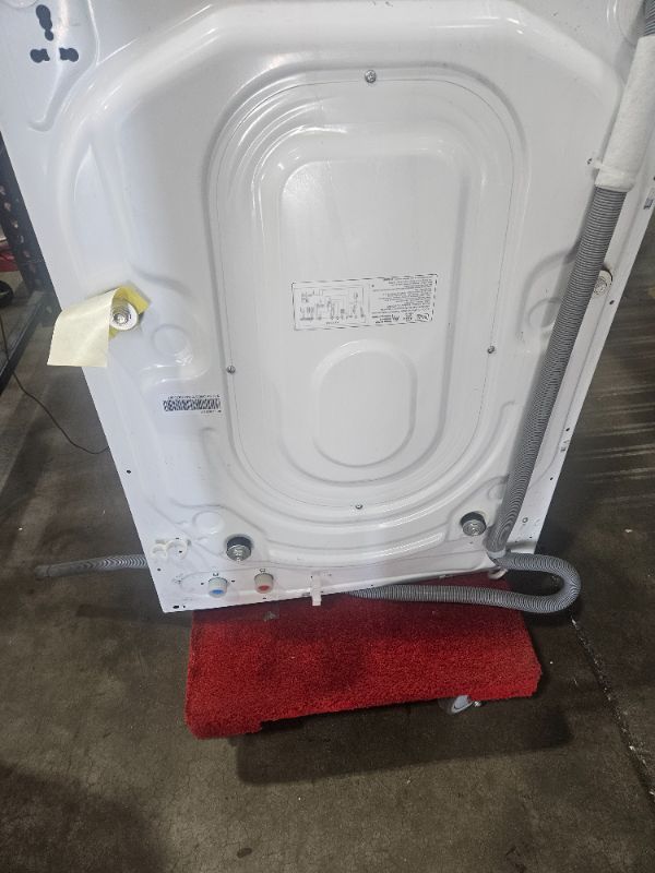 Photo 1 of ** FOR PARTS ONLY, FINAL SALE ** BLACK+DECKER Front Load Washer, 2.7 Cu. Ft. Compact Washing Machine with LED Display & 16 Cycles