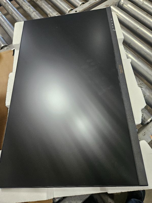 Photo 1 of Thinlerain 23.8 inch Computer Monitor 1920x1080 Vertical PC Monitor with HDMI VGA AV BNC USB Ports, Multi-Function Stand, VESA, Display Frameless Build-in Speakers for Office Home