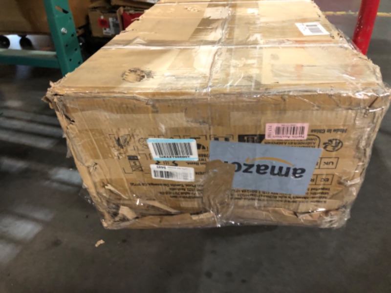 Photo 1 of (sold for part) VEVOR Material Lift Winch Stacker, 330lbs Capacity Pallet Truck Dolly, 42.9in Max Lifting Height Manual Winch Stacker, Multifunctional Manual Pallet Truck Stacker with Swivel Casters and Lift Plate