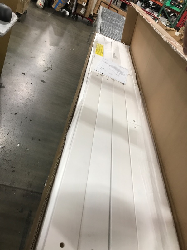 Photo 1 of *******************THIS IS ONLY BOX 1 OUT OF 2**********************

Children Beds Twin Size Loft Bed with Storage Staircase and Window White Children Bed Wooden Bed Bunk Beds for Kids Furniture Us