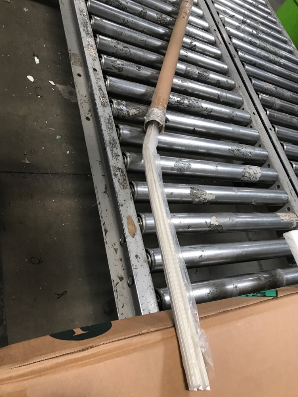 Photo 1 of Maasechs 10 Pack 72" Vinyl Snap in Window Glazing Bead Resistant Window Frame Seal Snap in Glazing Bead Vinyl Spline(White)