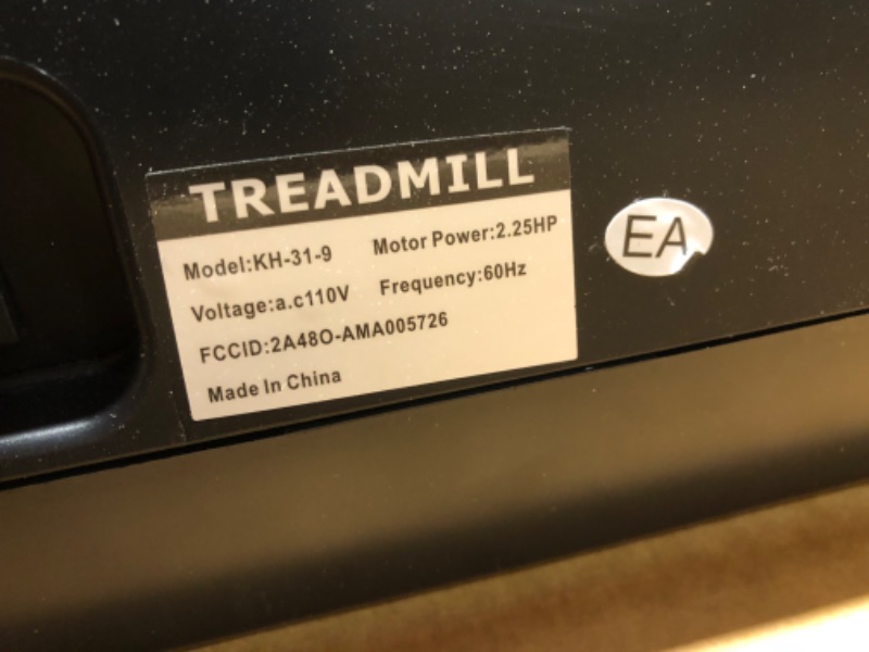 Photo 1 of *** PARTS ONLY *** GOYOUTH Under Desk Treadmill, Medium Walking Pad for Home & Office, 12 HIIT Programs, Installation-Free, 300 lbs Capacity, 2.25HP